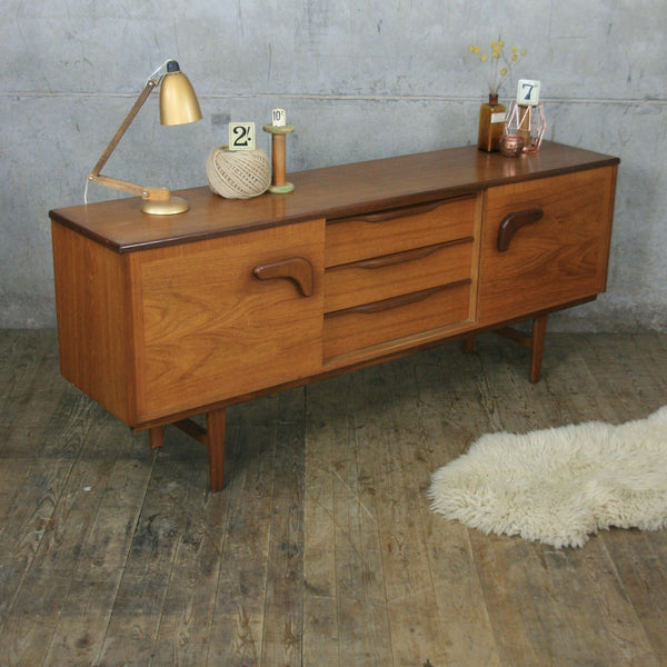 Vintage Teak Mid Century Sideboard