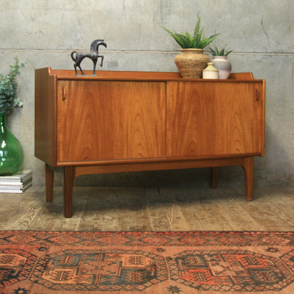 Mid Century Teak Sideboard Media Cabinet - 2003i
