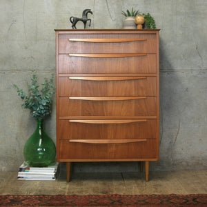 vintage_teak_mid_century_tallboy_chest_drawers