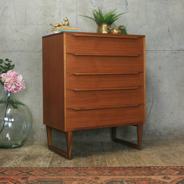 vintage_teak_mid_century_tallboy_chest_of_drawers