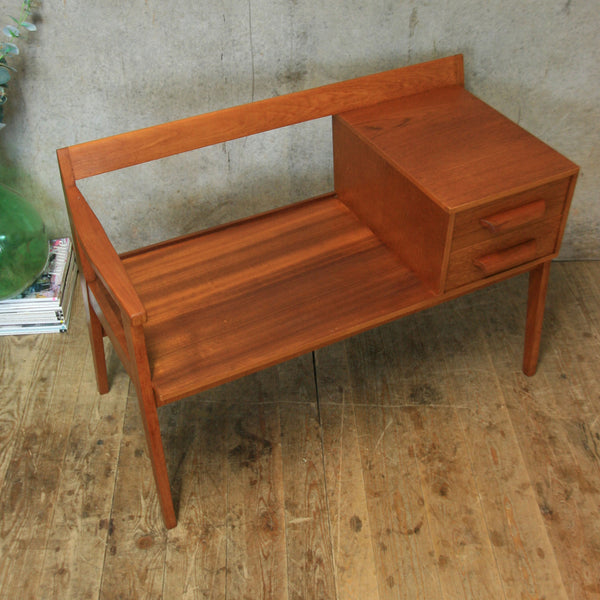 Chippy Heath Teak Telephone Seat - 1311c