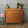 Mid Century Teak Tallboy / Chest of Drawers