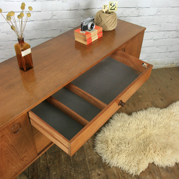 Vintage Avalon Teak Sideboard / Media Cabinet