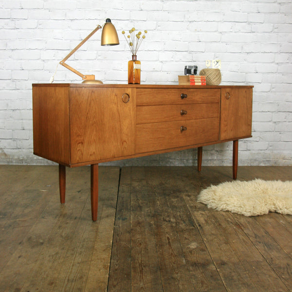 Vintage Avalon Teak Sideboard / Media Cabinet