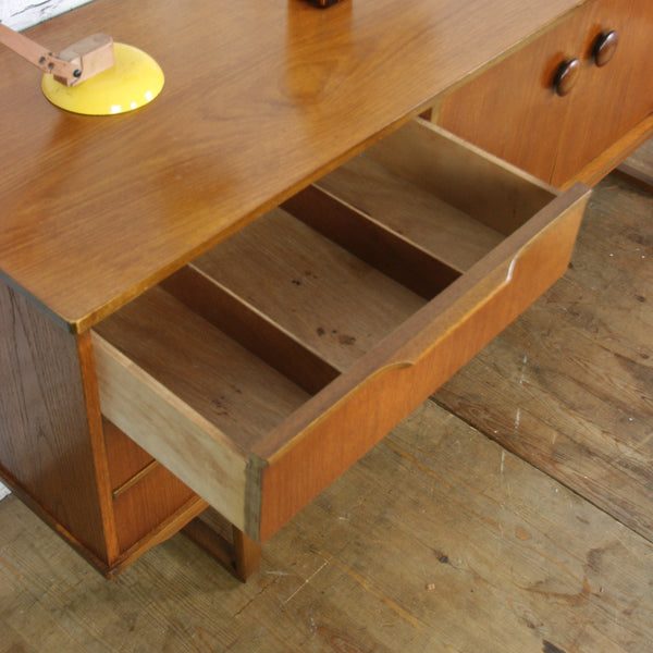 Vintage Teak Mid Century Beautility Sideboard