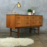 Vintage Teak Lowline Chest of Drawers