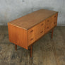Vintage Teak Lowline Chest of Drawers