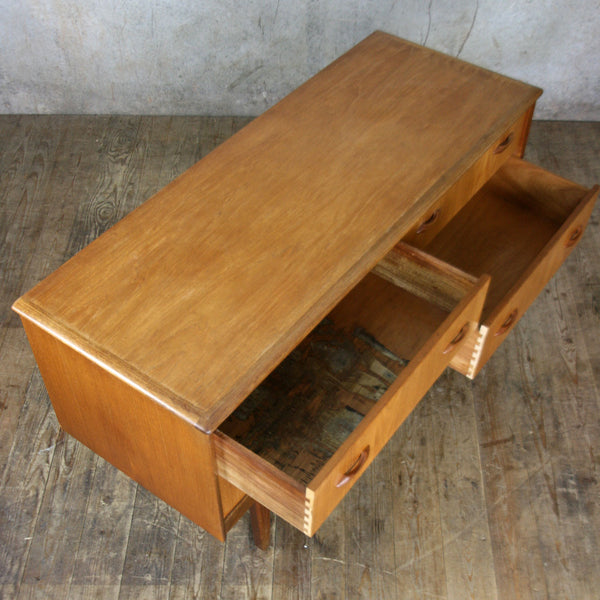 Vintage Teak Lowline Chest of Drawers