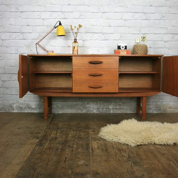 Vintage Mid Century Teak Sideboard