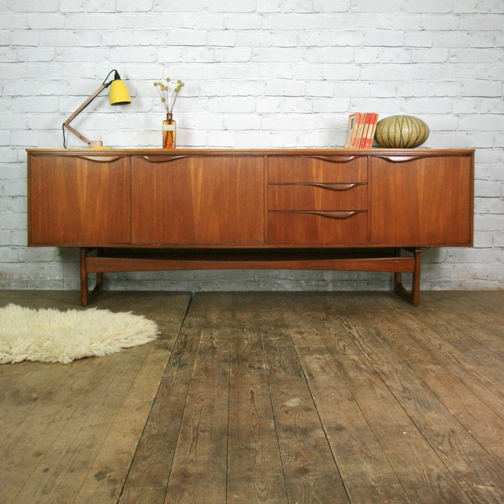Large Vintage Teak Sideboard