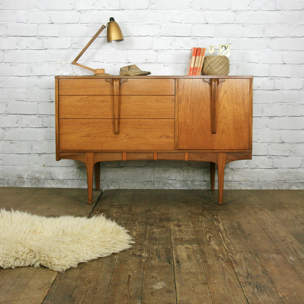 Small Mid Century Teak Sideboard