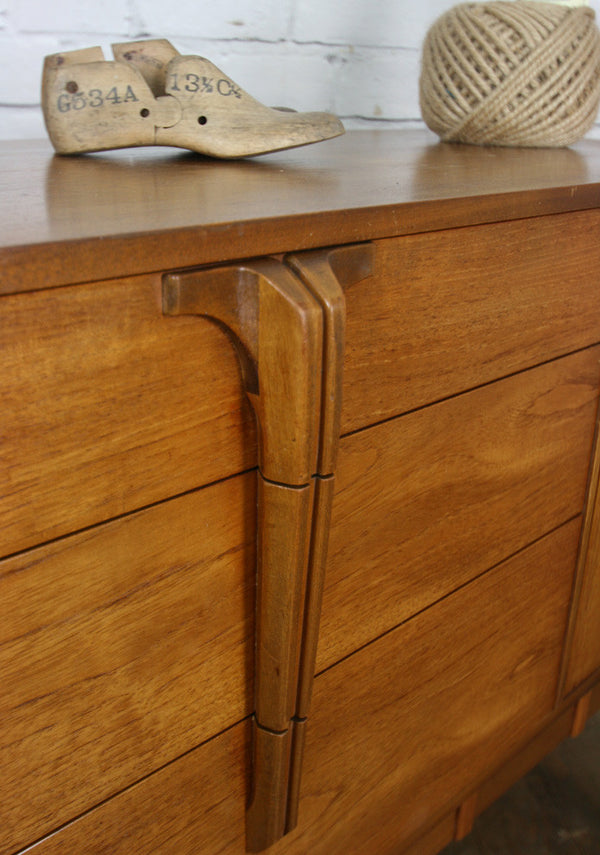 Small Mid Century Teak Sideboard