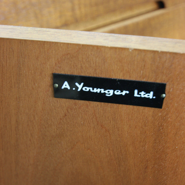 Midcentury Younger Teak & Rosewood Sideboard