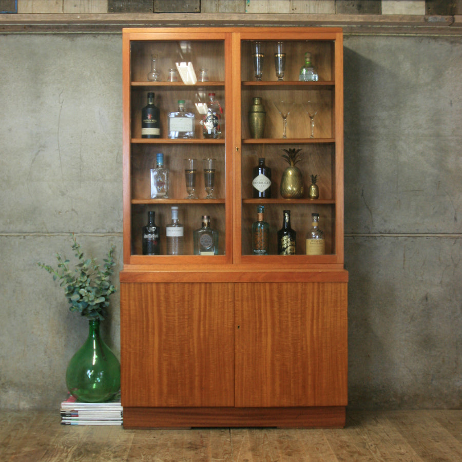 vintage_teak_school_laboratory_display_drinks_cabinet_cupboard