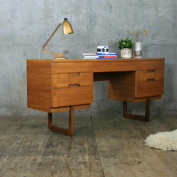 Vintage Teak Uniflex Desk