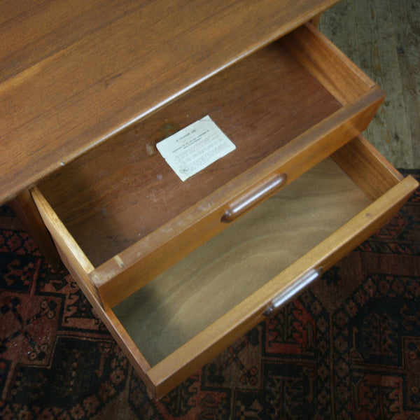 Mid Century Younger Codan Teak Desk / Dressing Table