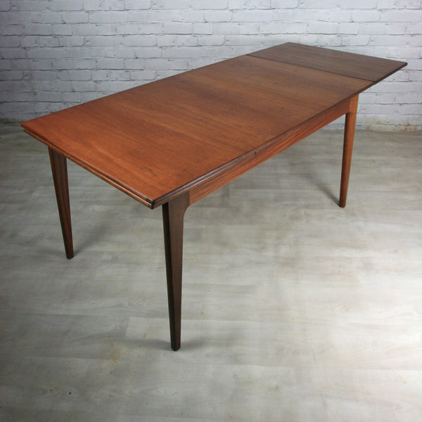 Younger Mid Century Extending Draw Leaf Dining Table