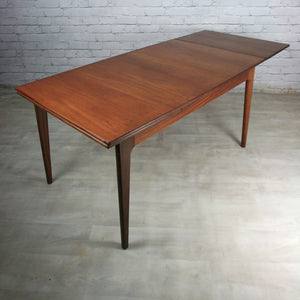 Younger Mid Century Extending Draw Leaf Dining Table