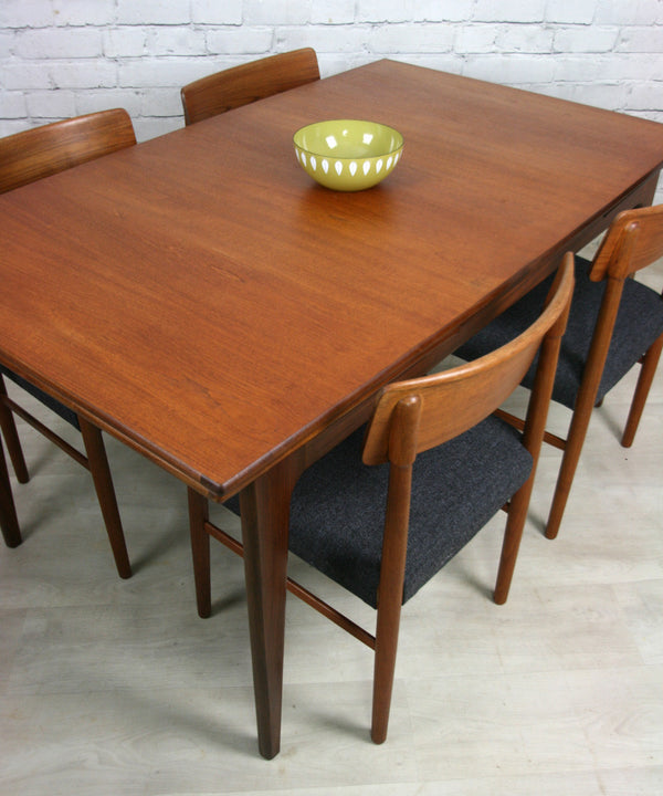 Younger Mid Century Extending Draw Leaf Dining Table