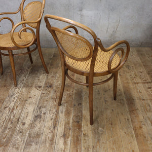 vintage_thonet_cane_viennese_bentwood_armchairs