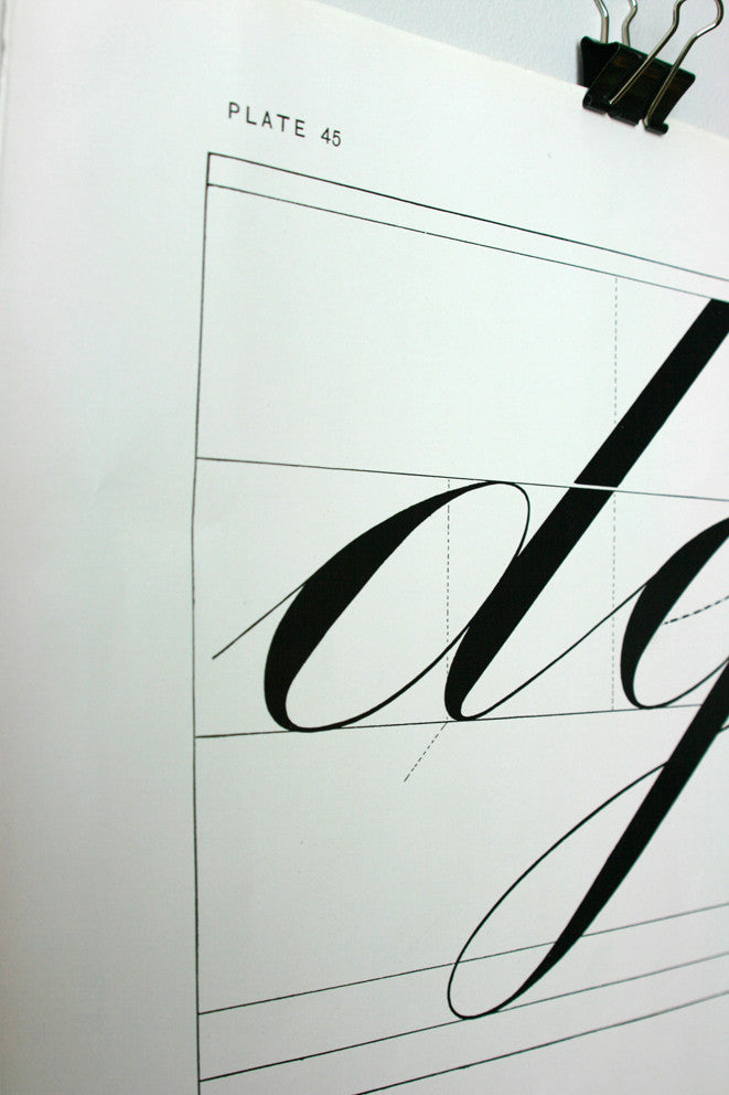 Vintage 'dg' Typographic Plate No.45