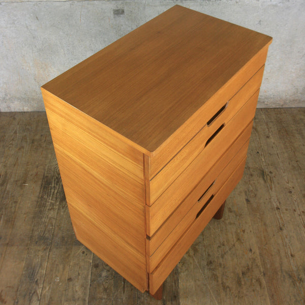 Vintage Uniflex Tallboy Chest of Drawers