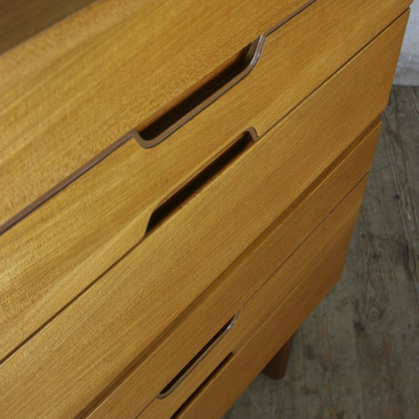 Vintage Uniflex Tallboy Chest of Drawers