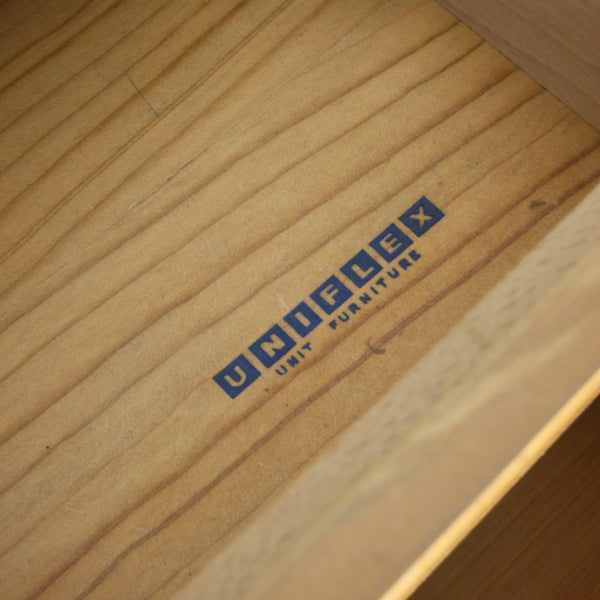 Vintage Uniflex Tallboy Chest of Drawers