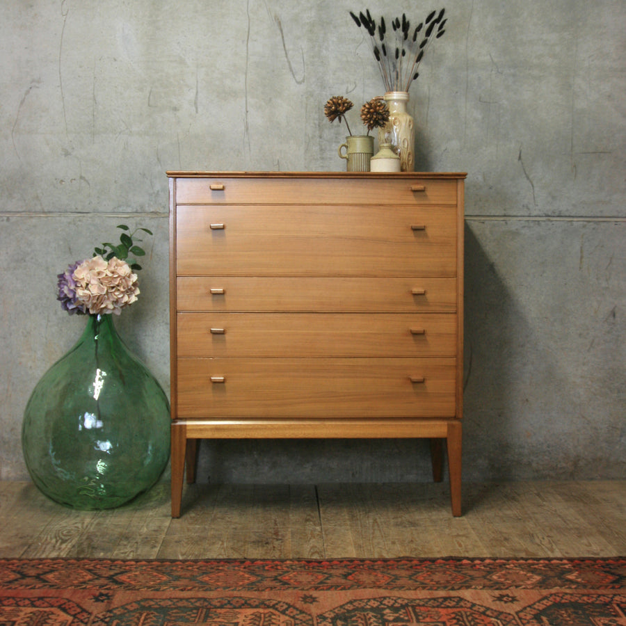 Mid Century Alfred Cox Chest of Drawers #0504g