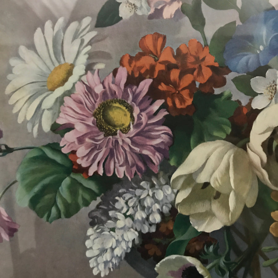 Mid Century Still Life 'Flowers' Framed Print
