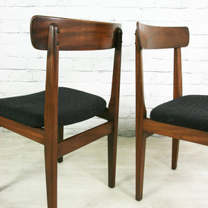 Six 1960s Younger Aromosia Dining Chairs