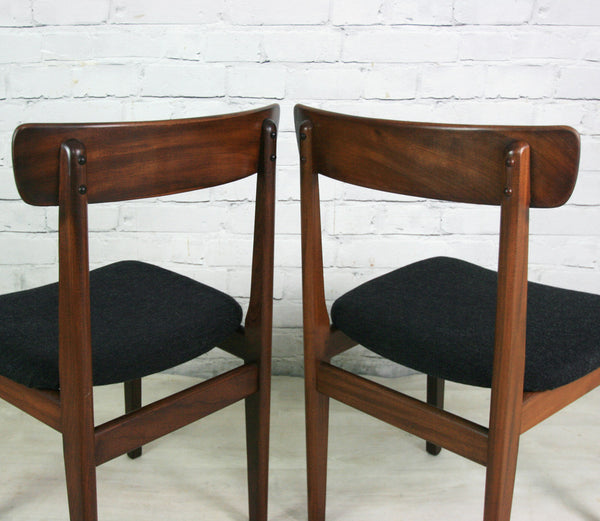 Six 1960s Younger Aromosia Dining Chairs