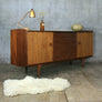 Vintage Younger Mid Century Teak & Afromosia Sideboard