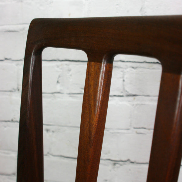 Set of Six Younger 1960s Afromosia Dining Chairs