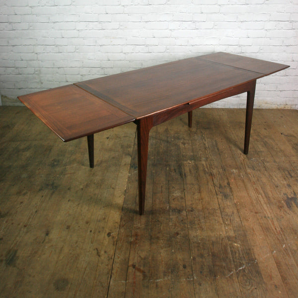 **For Jolene** Vintage Younger Fonseca Extending Dining Table & 6 x dining chairs all newly upholstered