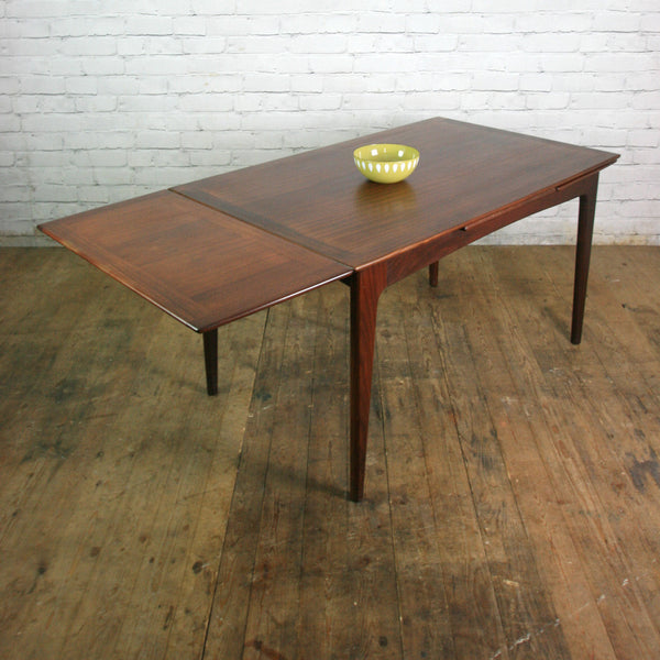 **For Jolene** Vintage Younger Fonseca Extending Dining Table & 6 x dining chairs all newly upholstered
