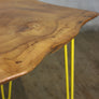 Waney Edge Elm Hairpin Table/Desk