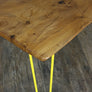 Waney Edge Elm Hairpin Table/Desk