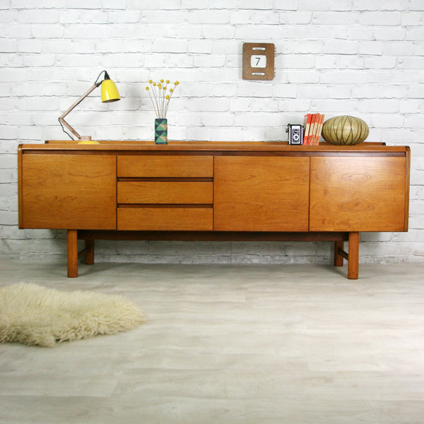 Vintage 1960s White & Newton Teak Sideboard
