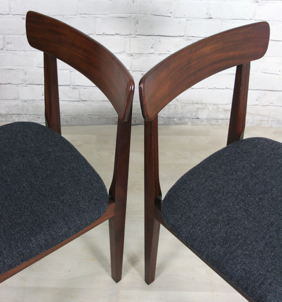 Set of Six 1960s Younger Afromosia Dining Chairs