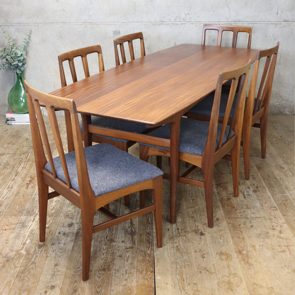 X6 Mid Century Younger Dining Chairs - 0204a