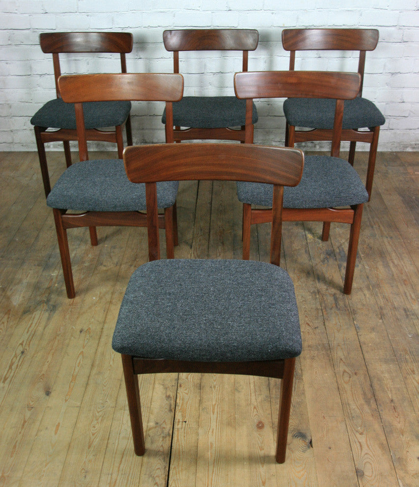 Six 1960s Younger Afromosia Dining Chairs